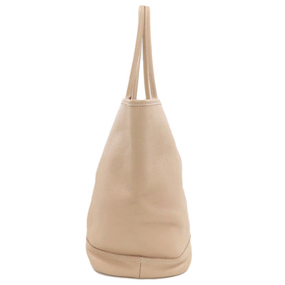 Longchamp logo Tote Bag Leather Ladies [Used]