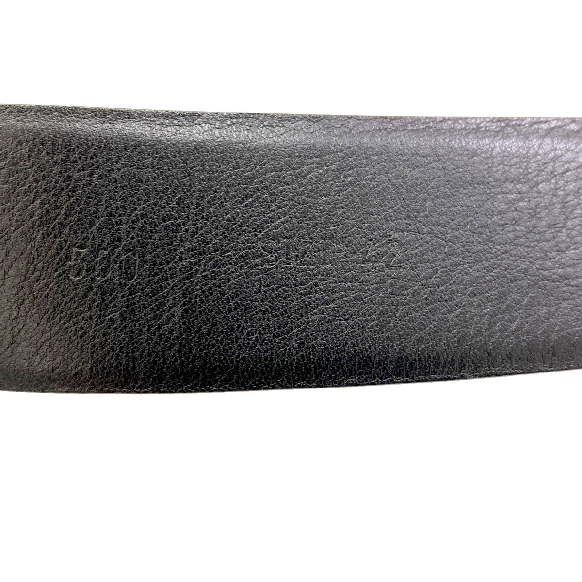Giorgio Armani GA logo belt Leather mens [Used]