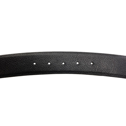 Giorgio Armani GA logo belt Leather mens [Used]