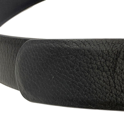 Giorgio Armani GA logo belt Leather mens [Used]