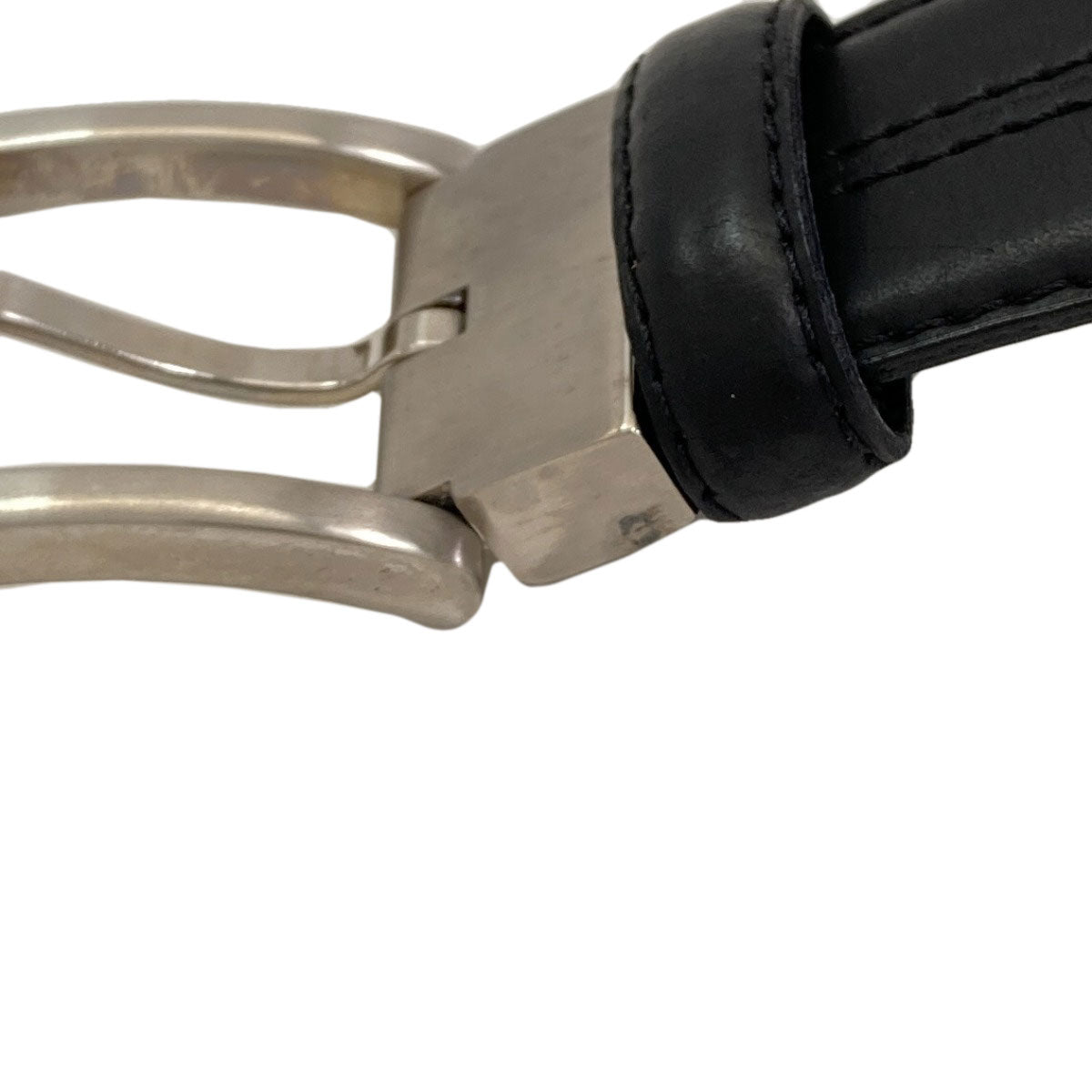 Dunhill logo belt Leather mens [Used]