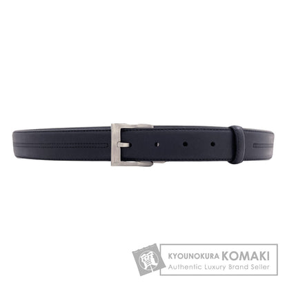 Dunhill logo belt Leather mens [Used]