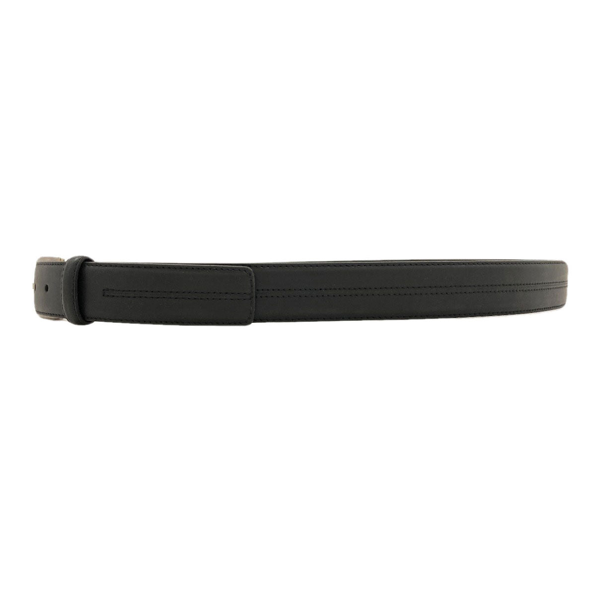 Dunhill logo belt Leather mens [Used]