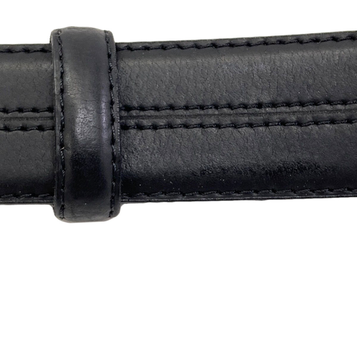 Dunhill logo belt Leather mens [Used]