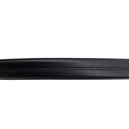 Dunhill logo belt Leather mens [Used]
