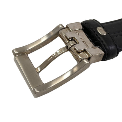 Dunhill logo belt Leather mens [Used]