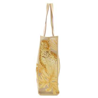Salvatore Ferragamo Leopard Tote Bag Canvas Ladies [Used]