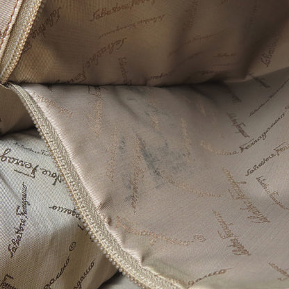 Salvatore Ferragamo Leopard Tote Bag Canvas Ladies [Used]