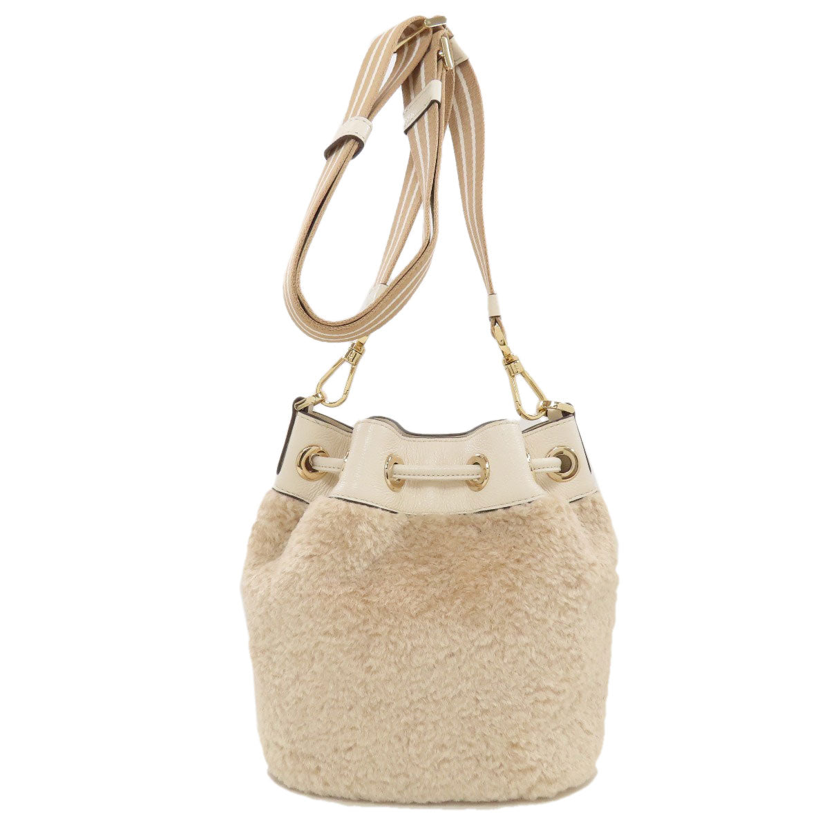 kate spade Rosie Mini Bucket Shoulder Bag Fau& Fur Ladies [Used]
