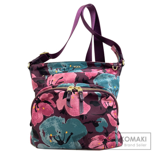 TUMI Flower pattern Shoulder Bag Nylon Ladies [Used]
