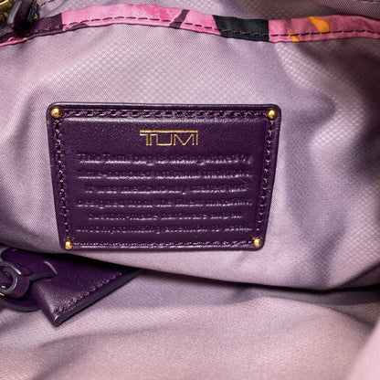TUMI Flower pattern Shoulder Bag Nylon Ladies [Used]
