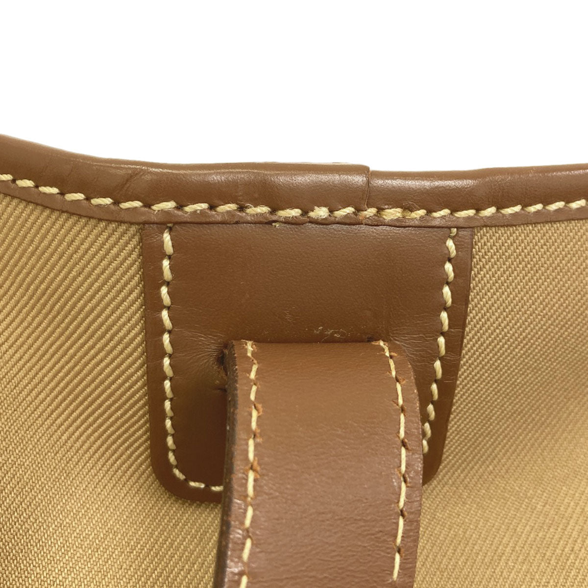 HUNTING WORLD logo Tote Bag Canvas LeatherLadies [Used]