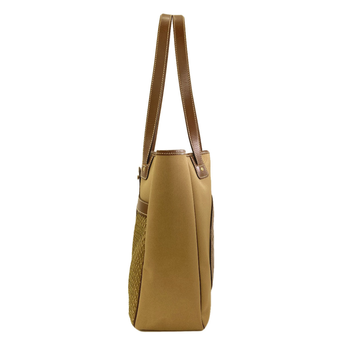 HUNTING WORLD logo Tote Bag Canvas LeatherLadies [Used]
