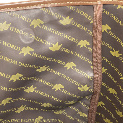 HUNTING WORLD logo Tote Bag Canvas LeatherLadies [Used]