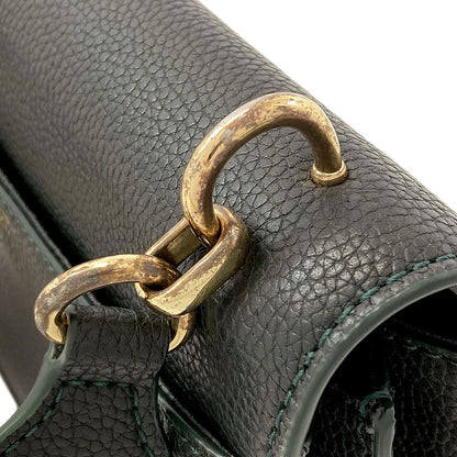 Ralph Lauren logo Handbag Leather Ladies [Used]