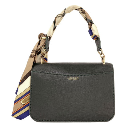 Ralph Lauren logo Handbag Leather Ladies [Used]