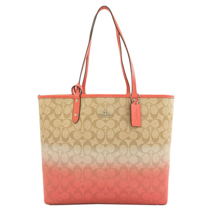 COACH F66885 Reversible Signature Gradient Tote Bag PVC Ladies [Used]