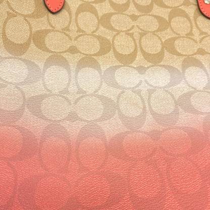 COACH F66885 Reversible Signature Gradient Tote Bag PVC Ladies [Used]