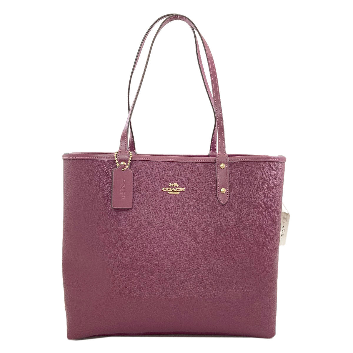 COACH F80232 Reversible Cat Tote Bag PVC Ladies [Used]
