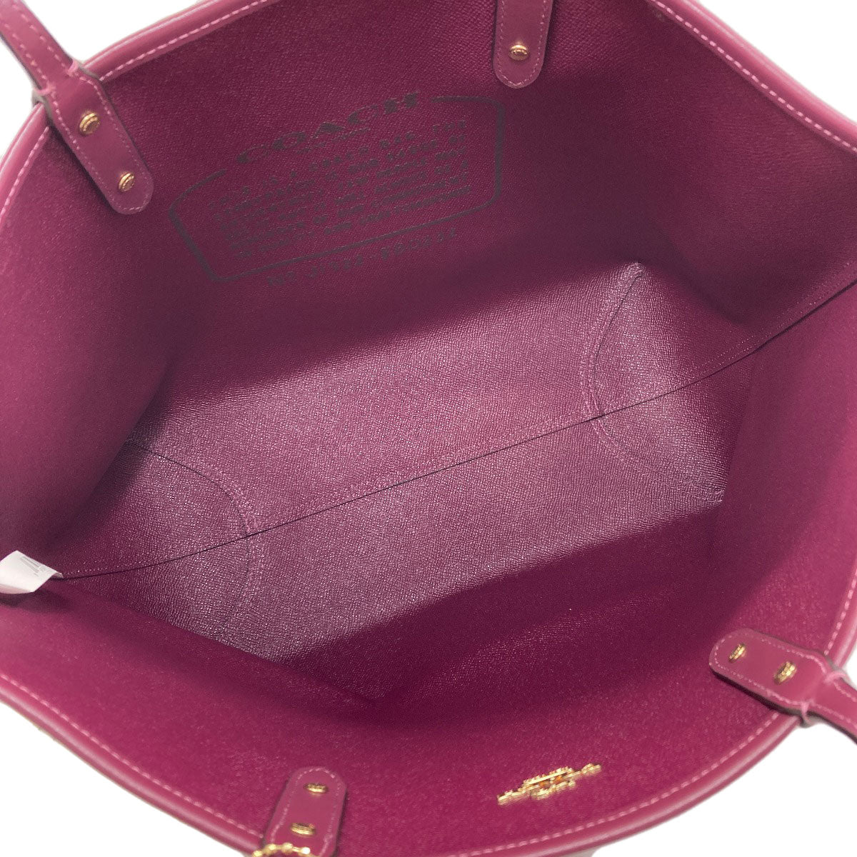 COACH F80232 Reversible Cat Tote Bag PVC Ladies [Used]