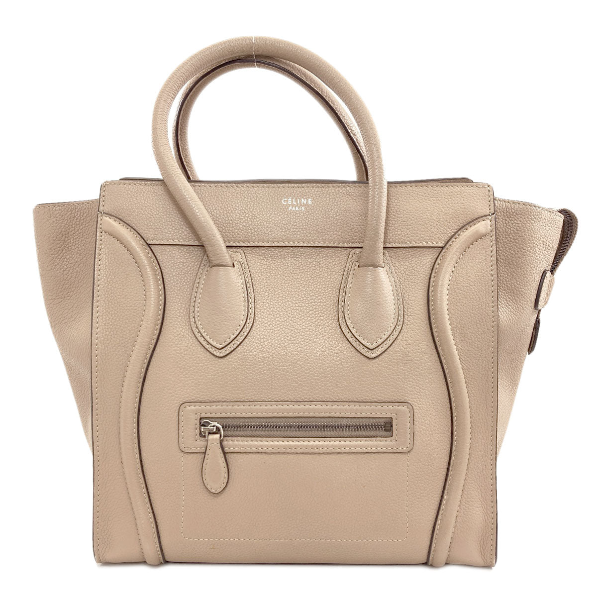 CELINE Luggage mini Tote Bag Calf Ladies [Used]