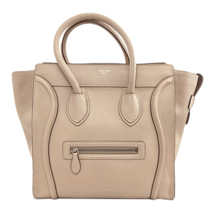 CELINE Luggage mini Tote Bag Calf Ladies [Used]
