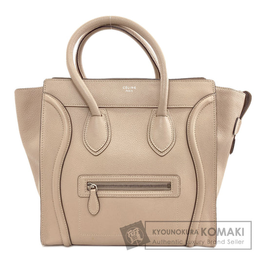 CELINE Luggage mini Tote Bag Calf Ladies [Used]