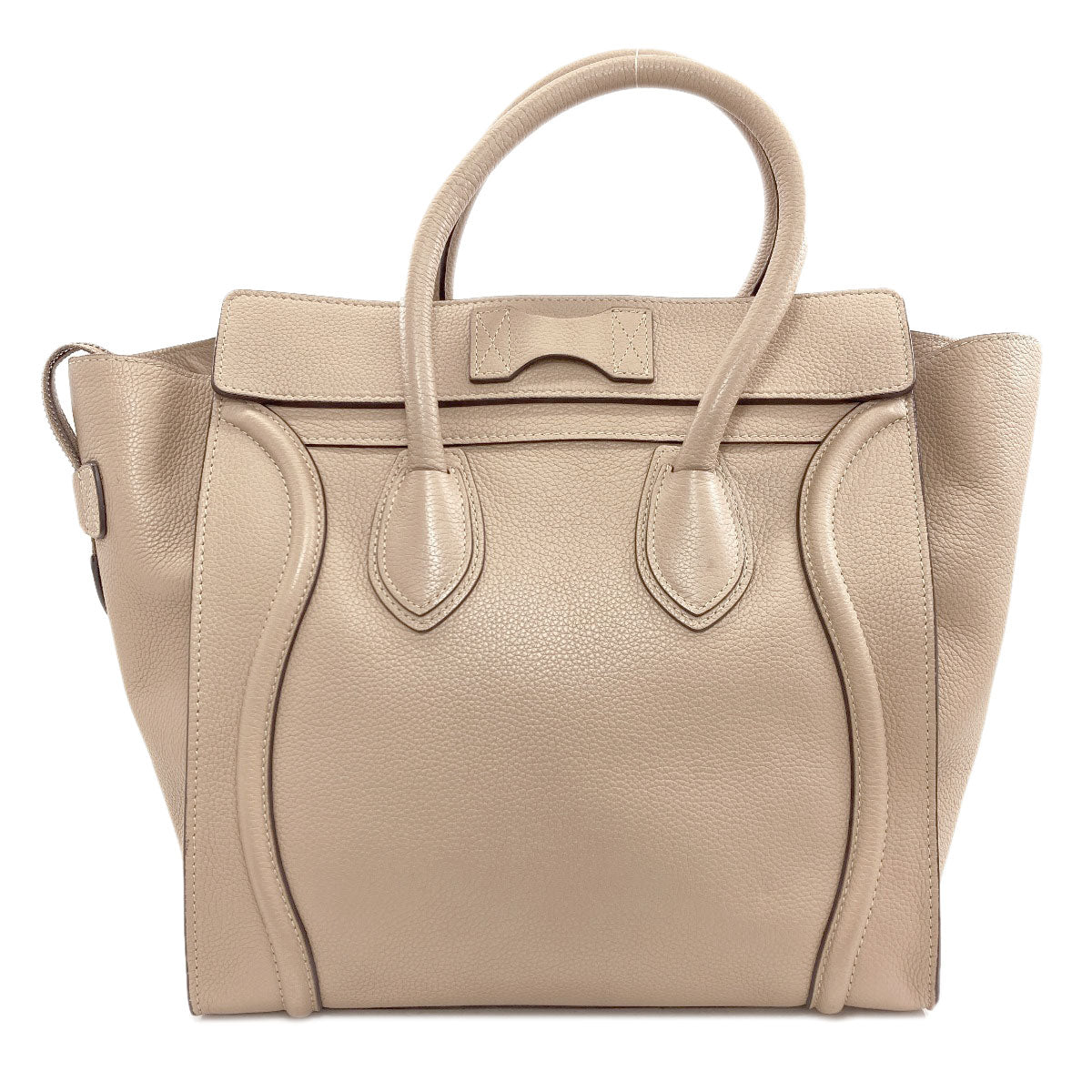 CELINE Luggage mini Tote Bag Calf Ladies [Used]
