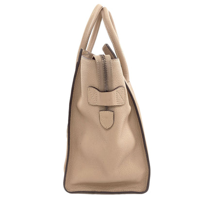 CELINE Luggage mini Tote Bag Calf Ladies [Used]