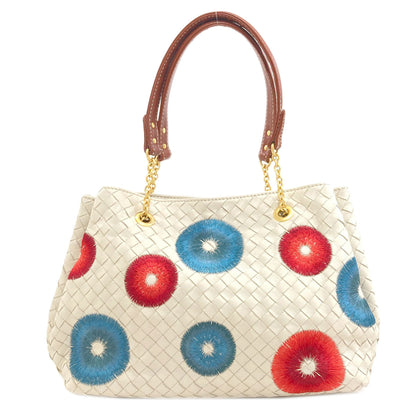 BOTTEGA VENETA Intrecciato Bubble Bag Tote Bag Calf Ladies [Used]