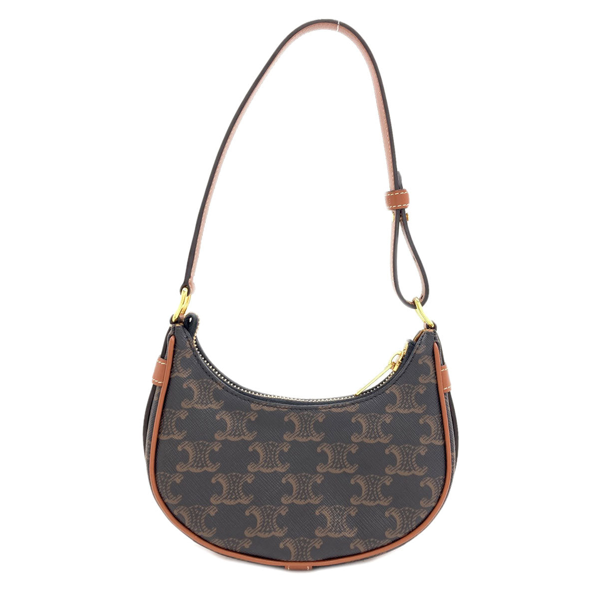 CELINE Mini Ava Triomphe Shoulder Bag PVC Ladies [Used]
