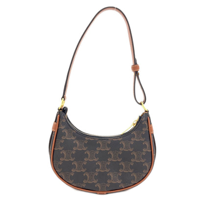 CELINE Mini Ava Triomphe Shoulder Bag PVC Ladies [Used]