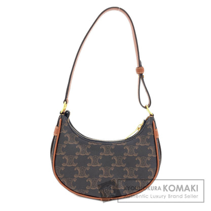 CELINE Mini Ava Triomphe Shoulder Bag PVC Ladies [Used]