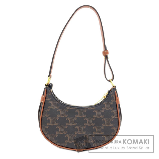 CELINE Mini Ava Triomphe Shoulder Bag PVC Ladies [Used]