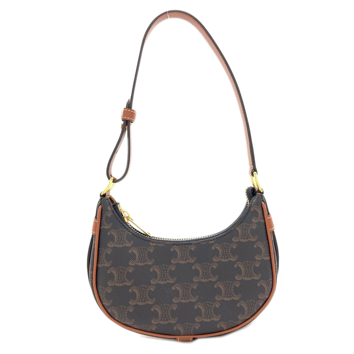 CELINE Mini Ava Triomphe Shoulder Bag PVC Ladies [Used]
