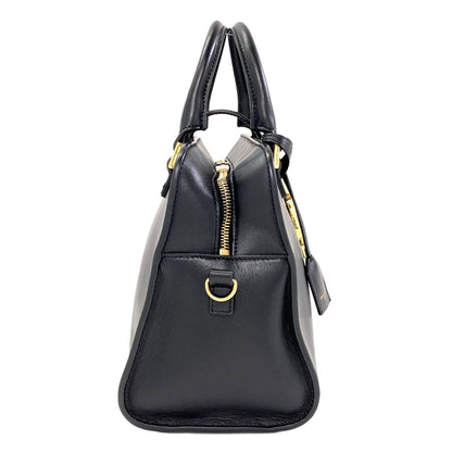 YVES SAINT LAURENT Baby Kabas 2WAY Handbag Calf Ladies [Used]