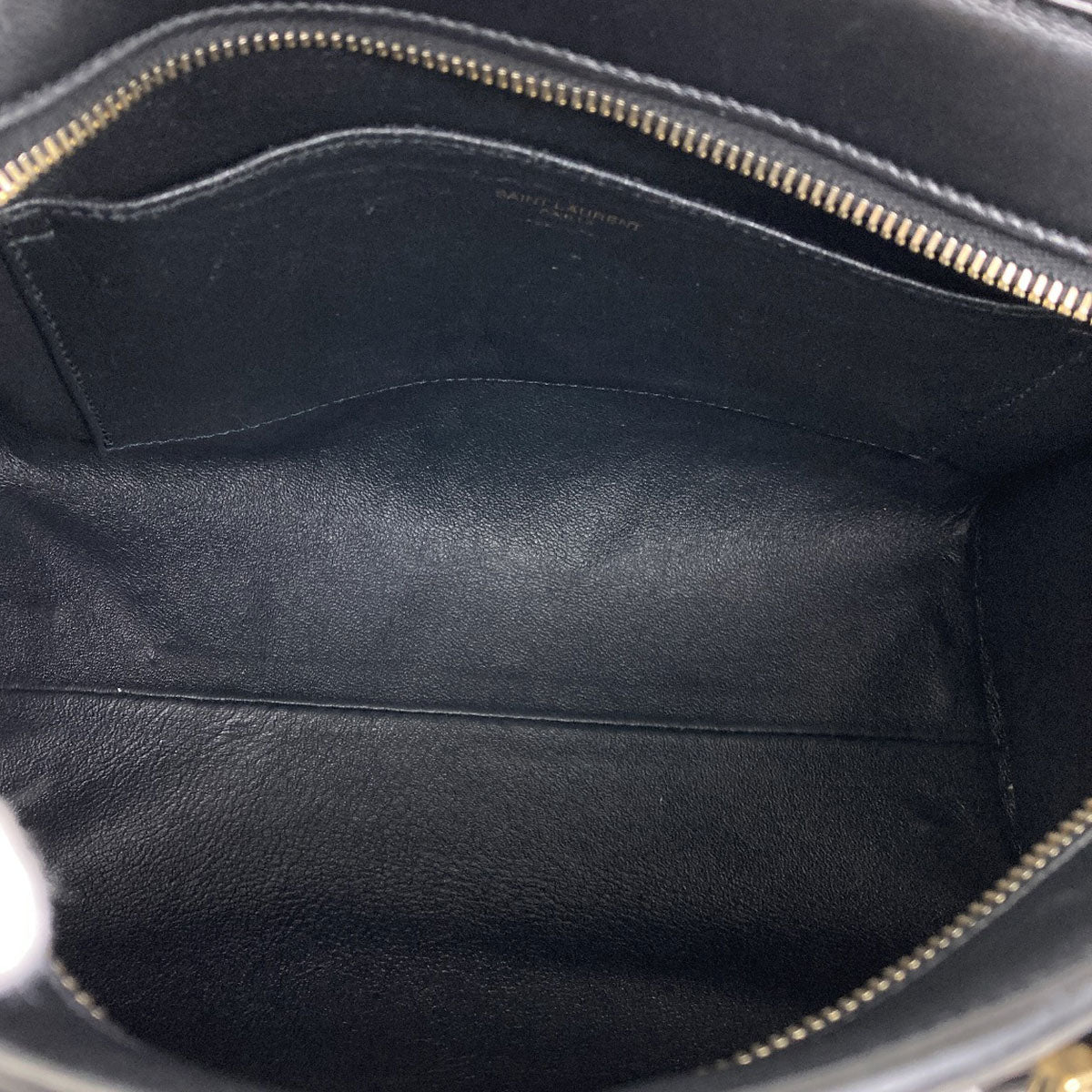 YVES SAINT LAURENT Baby Kabas 2WAY Handbag Calf Ladies [Used]