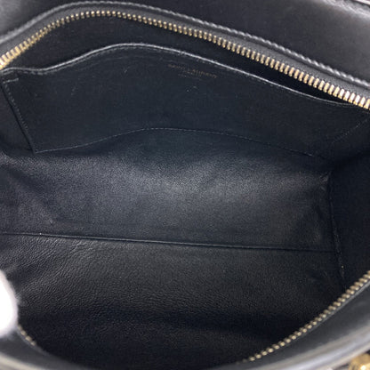 YVES SAINT LAURENT Baby Kabas 2WAY Handbag Calf Ladies [Used]