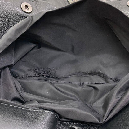MONCLER Leopard pattern Handbag Nylon Ladies [Used]