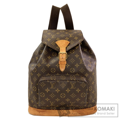 LOUIS VUITTON MontsourisGM Backpack Â· Daypack Monogram canvas Ladies [Used]