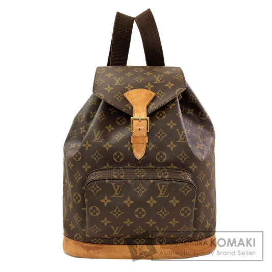 LOUIS VUITTON MontsourisGM Backpack Â· Daypack Monogram canvas Ladies [Used]