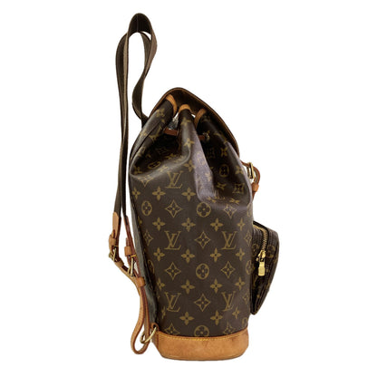 LOUIS VUITTON MontsourisGM Backpack Â· Daypack Monogram canvas Ladies [Used]