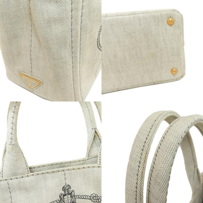 PRADA Canapa mini 2 WAY Handbag Canvas Ladies [Used]