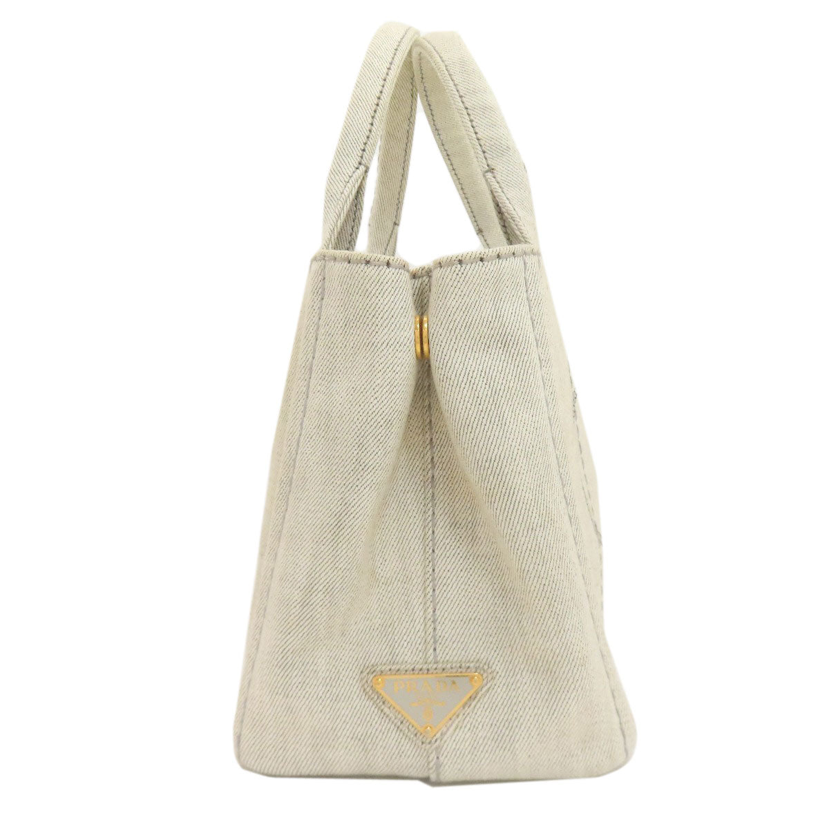 PRADA Canapa mini 2 WAY Handbag Canvas Ladies [Used]