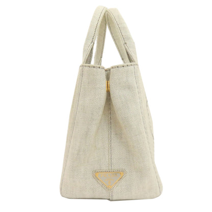 PRADA Canapa mini 2 WAY Handbag Canvas Ladies [Used]