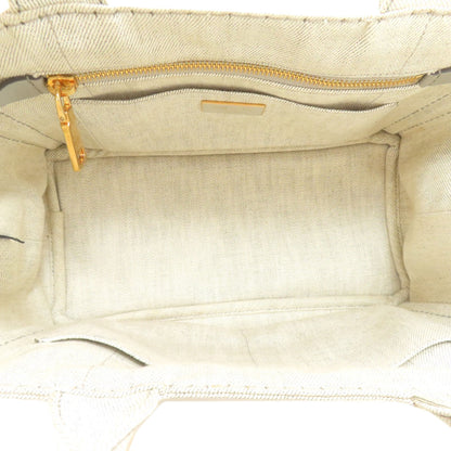 PRADA Canapa mini 2 WAY Handbag Canvas Ladies [Used]