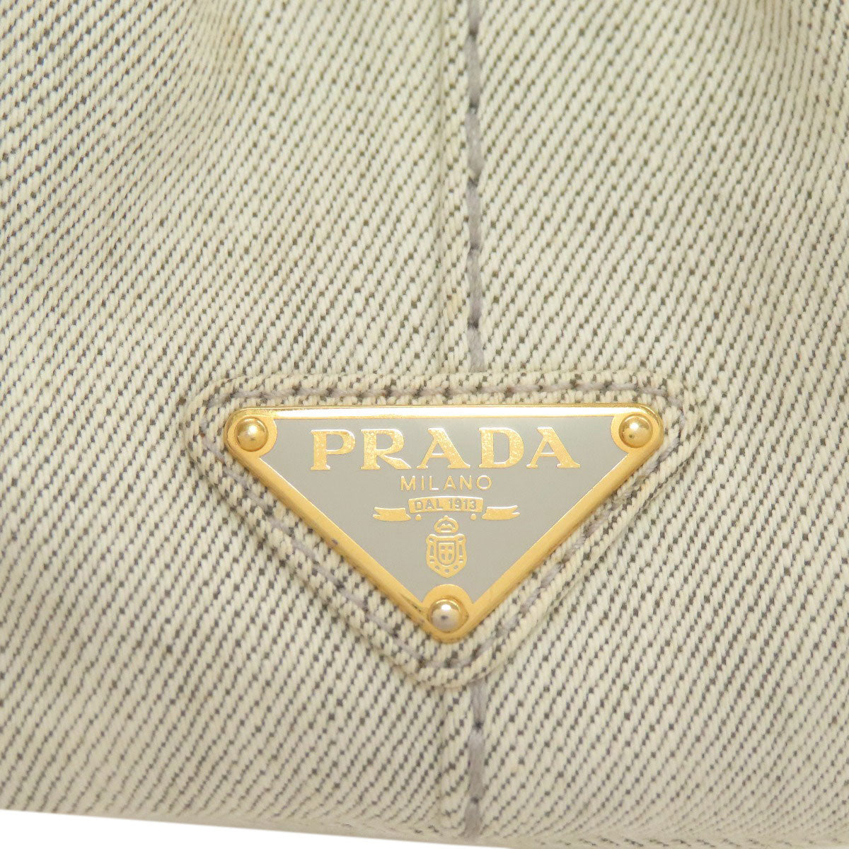 PRADA Canapa mini 2 WAY Handbag Canvas Ladies [Used]