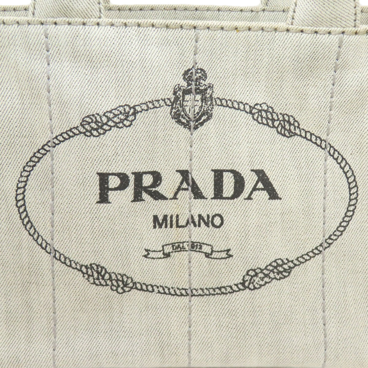 PRADA Canapa mini 2 WAY Handbag Canvas Ladies [Used]