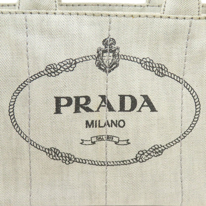 PRADA Canapa mini 2 WAY Handbag Canvas Ladies [Used]