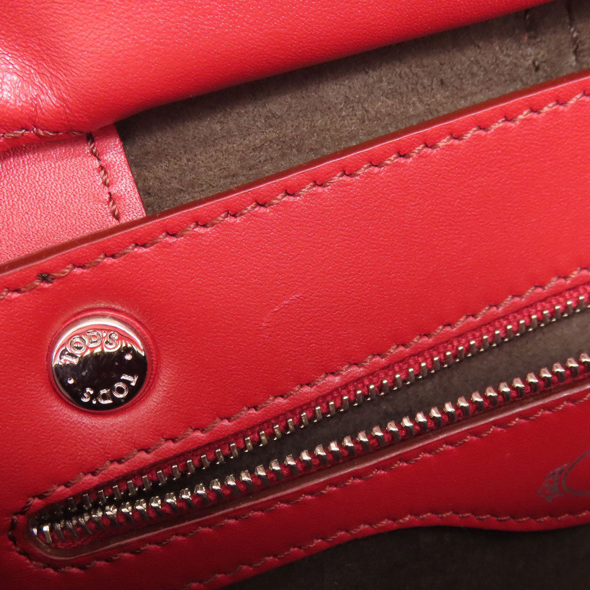 TODS 2WAY Handbag Calf Ladies [Used]